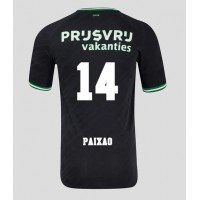 Feyenoord Igor Paixao #14 Vonkajší futbalový dres 2024-25 Krátky Rukáv